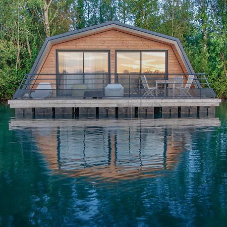Maison Flottante - Houseboat - Baurech Insolite Exteriör bild