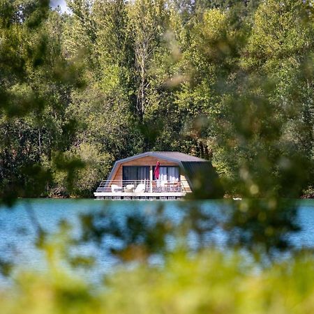 Maison Flottante - Houseboat - Baurech Insolite Exteriör bild