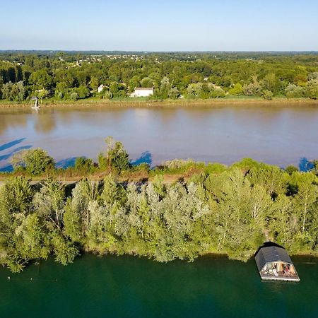 Maison Flottante - Houseboat - Baurech Insolite Exteriör bild