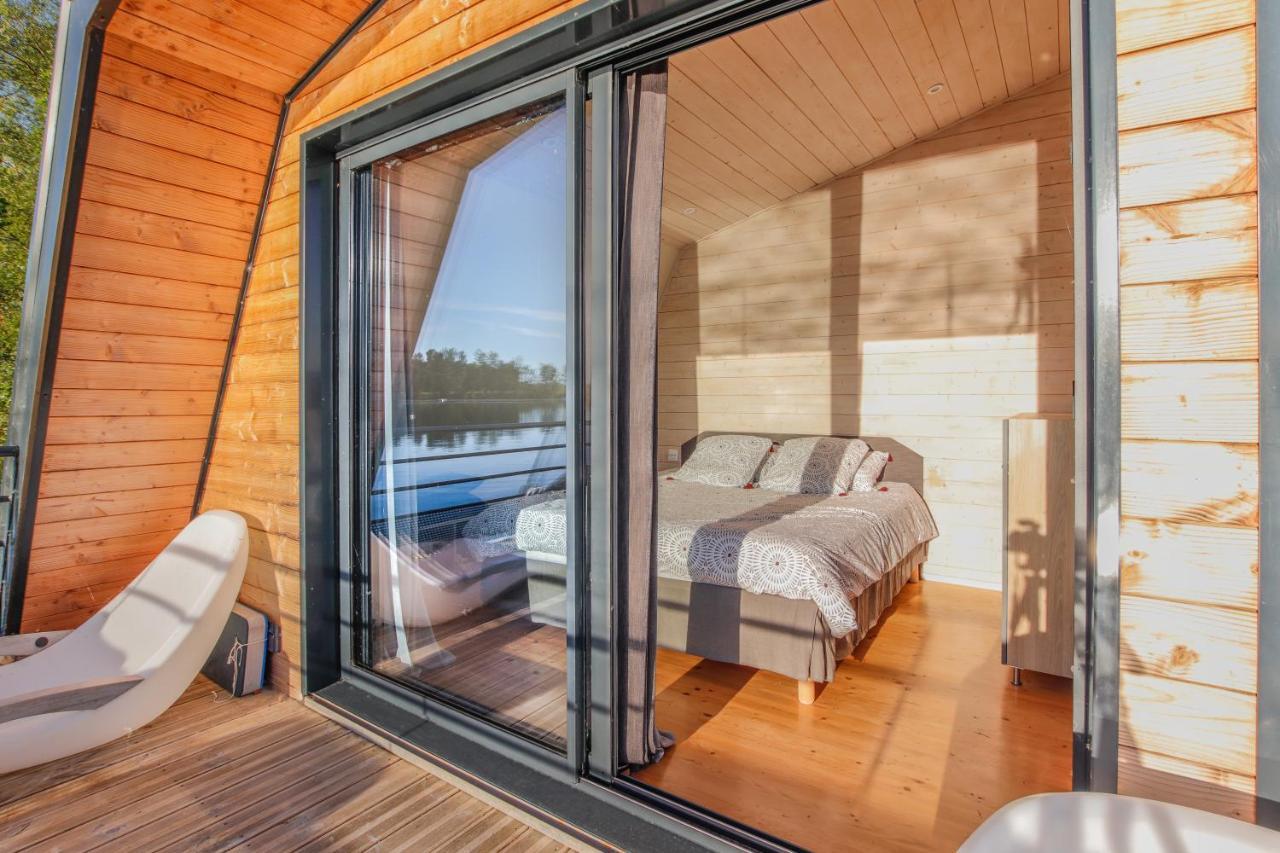 Maison Flottante - Houseboat - Baurech Insolite Exteriör bild
