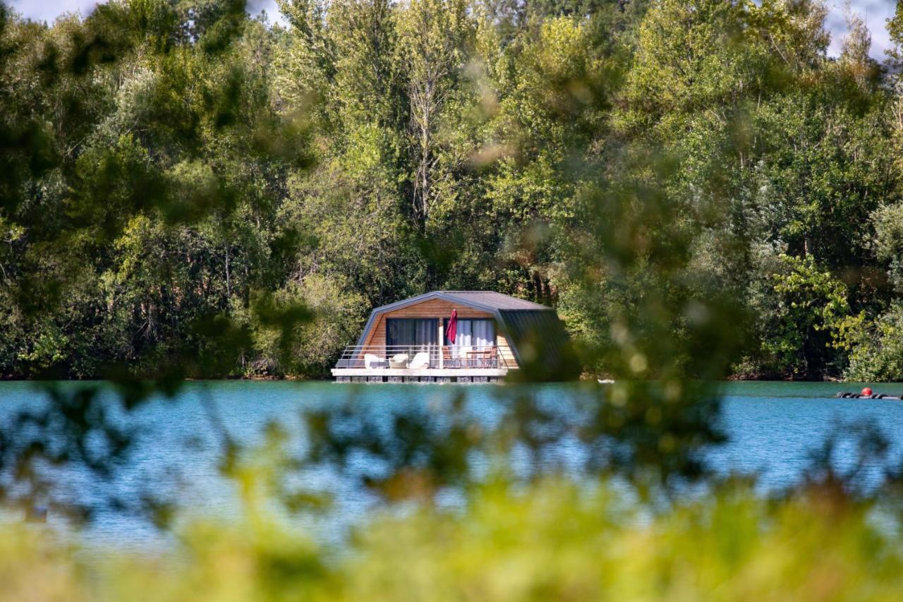 Maison Flottante - Houseboat - Baurech Insolite Exteriör bild